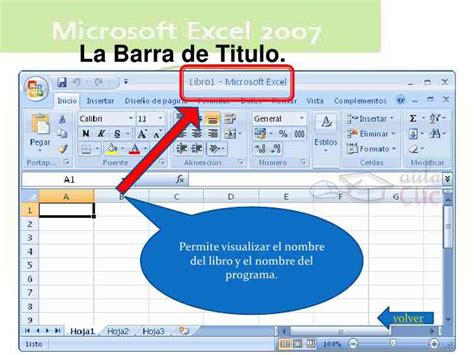 Partes Del Microsoft Excel