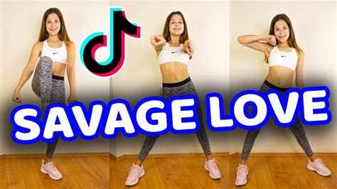 Savage Love Tik Tok Tutorial Slow Tiktok Dance Tutorial Mirrored