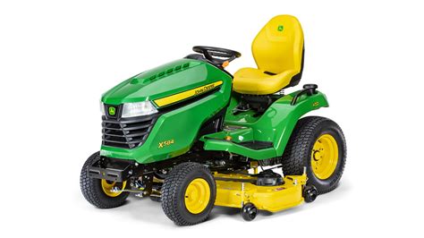 X584 Lawn Tractor With 48 In Deck New X500 Series Trigreen Equipment