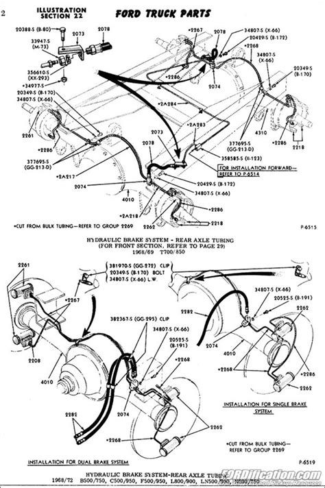 Ford F700 Brake System Diagram