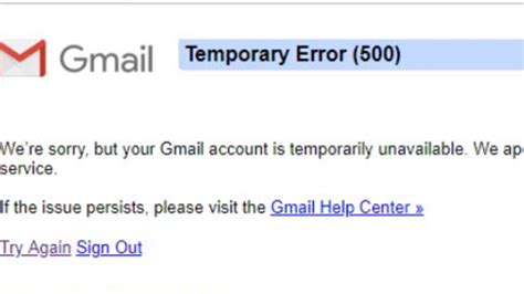 Gmail Down Hundreds Of Reports From Users Not Being Able To Access