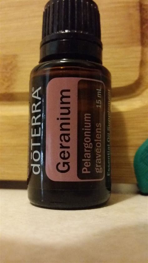 Doterra Geranium Essential Oil 15ml Bottle By Lifeofnaturalliving