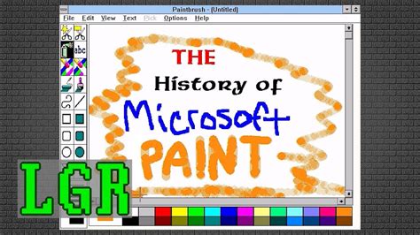 History Of Microsoft Paint 1985 2017 Lgr Retrospective