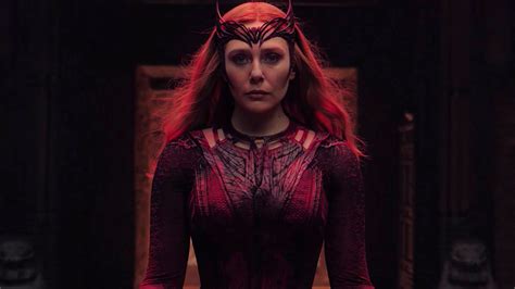 Elizabeth Olsen As Wanda Maximoff In Doctor Strange In The Multiverse Of Madness Marvel