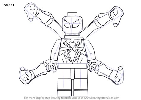 Avengers endgame iron man tony stark coloring page avengers | iron man infinity war coloring. Learn How to Draw Lego Iron Spider (Lego) Step by Step ...
