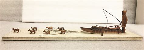 Inuit Dog Sled Model Museum Of Anthropology