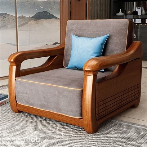 Teak Wood Sofa Set Designs Pictures