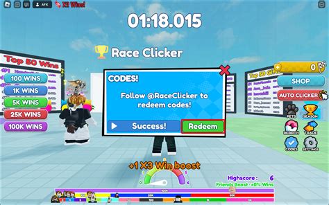 All Race Clicker Codesroblox Tested November 2022 Player Assist