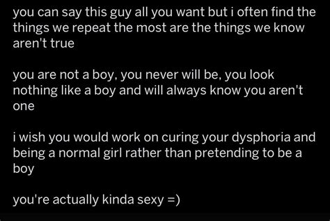 Do People Not Realize That Transitioning Is Helping Cure Dysphoria At Least Im Sexy