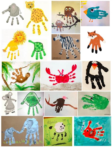 Children 36 Handprint Craft Ideas Artofit