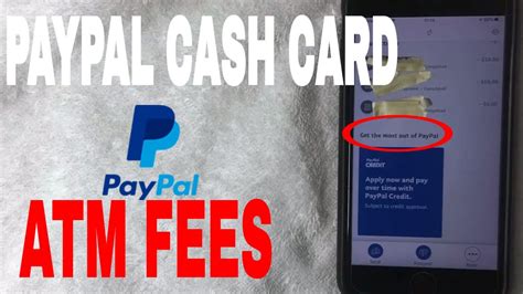 Once you have received qualifying direct deposits totaling $300 (or more), cash app will reimburse fees for 3 atm withdrawals per 31 days, and up to $7 in fees per withdrawal. Paypal Cash Card ATM Fees 🔴 - YouTube