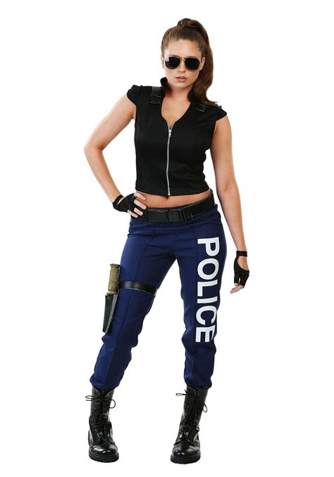 Watch me transform into a halloween thot lol. Women's Tactical Police Costume