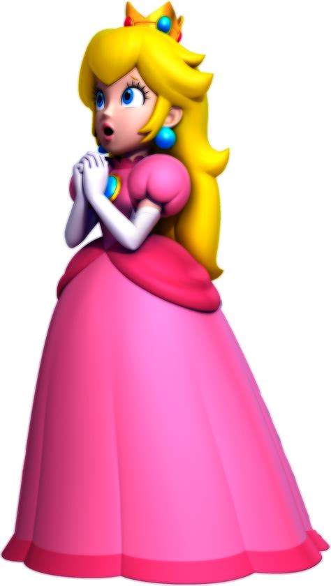 New Super Mario Bros Wii U Princess Peach Artwork By Xxcamtroxx On
