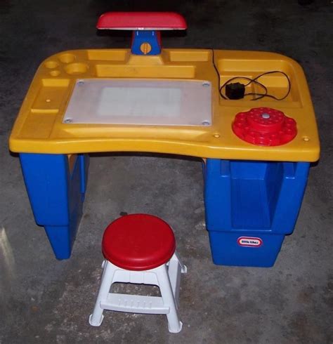 Current price $154.55 $ 154. CHILD SIZE LITTLE TIKES ART TABLE / ACTIVITY DESK WITH ...