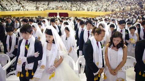 Thousands Marry In South Korean ‘moonie Mass Wedding South China