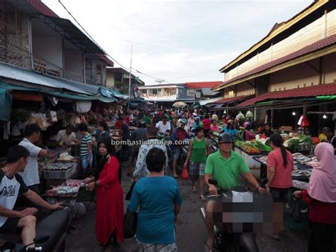 Tradisional Pasar Turi Singkawang Indonesia Bombastic Borneo