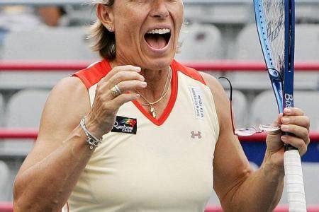 In 2005, tennis magazine selected her. Navratilova coming to Singapore, Latest Others News - The ...