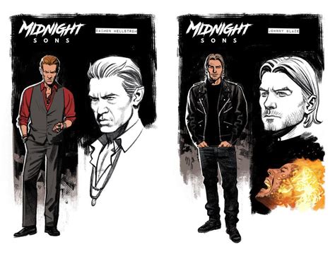 Midnight Sons Character Designs By Greg Smallwood Marvel Character