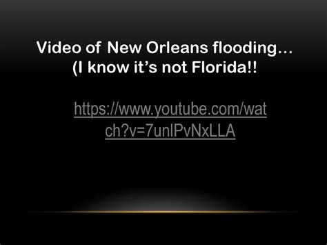 Chapter 7 Natural Disasters In Florida Ppt Download
