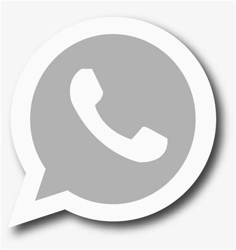 Icone Whatsapp Png Preto E Branco Amashusho Images