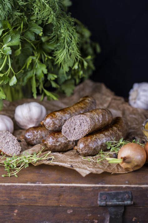 I love maple sage breakfast sausage for breakfast, but this italian sausage seasoning mixture is perfect. Venison Sausage And Seasoning Mix Recipe | CDKitchen.com