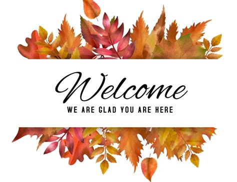 Welcome Template Postermywall