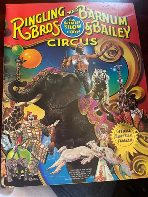 RINGLING BROS AND Barnum Bailey Circus 111th Edition Souvenir Program