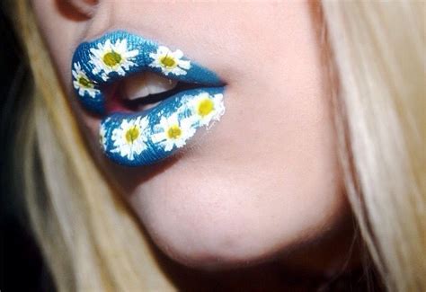 Flower Lip Art Instagram Kattnbeauty Lip Art Ear Cuff Lips
