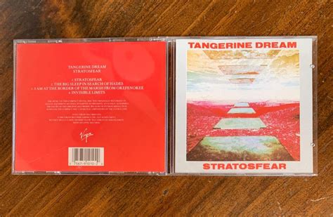 Tangerine Dream Stratosfear 1976 Cd Virgin Records 1988 Release Ebay