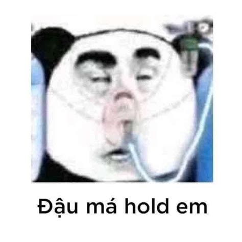 Gấu Trúc đeo ống Thở Nói đậu Má Hold Em Ảnh Chế Meme