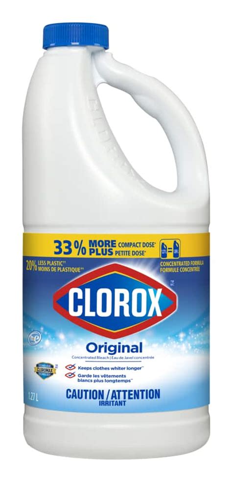Clorox Liquid Disinfectant Laundry Bleach Original 127 L Canadian Tire