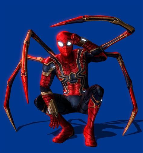 Iron Spider Man Iron Spider Marvel Spiderman Marvel And Dc Art