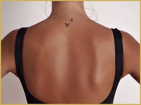 Ankle bracelet tattoos are meant for women. Small Tattoo Designs 29724 Dainty butterfly tattoos # ...