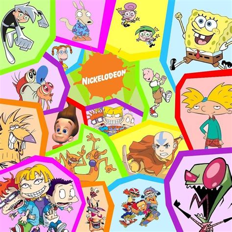 Nicktoons Collage By Astep2stage18 Nickelodeon Cartoons 90s 2000s