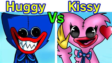 Friday Night Funkin Kissy Missy Vs Huggy Wuggy Reanimated Poppy Playtime Fnf Modhardhorror