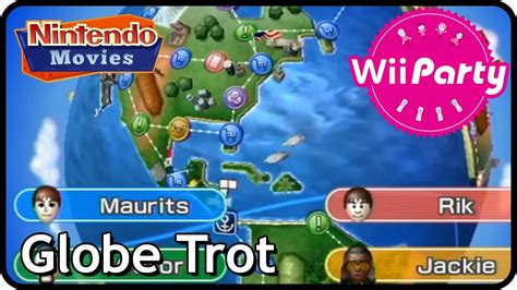 Wii Party Globe Trot Multiplayer Youtube