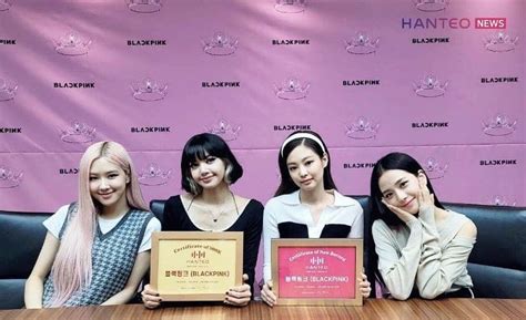 Blackpink The Album Hanteo Certification As They Set New Record For