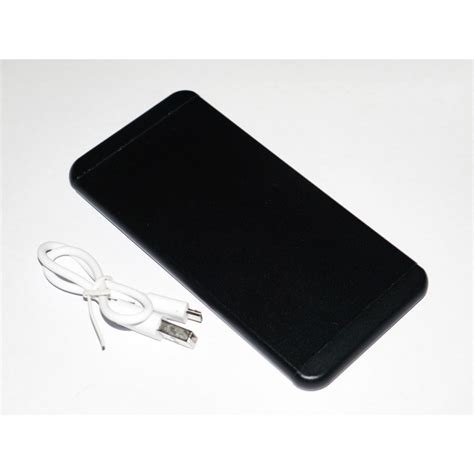 Leave the power bank to charge. Стильный Power Bank iPower 20000 mAh Черный