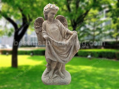 Child Angel Garden Statueangelsmemorials Statuemarble Fireplacefountain