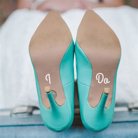 I Do And Me Too Wedding Shoe Decals By The Little