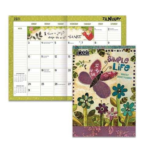 Simple Life Monthly Pocket Planner By Karen Hillard Good