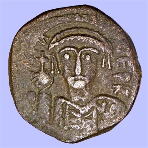 Byzantine Empire Maurice Tiberius Ad 582 602 Follis Catawiki