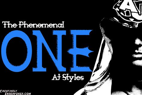 The Phenomenal One Aj Styles Aj Styles Aj Styles Tna James Storm
