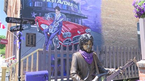 Prince Statue Bench In Henderson Moved To New Location
