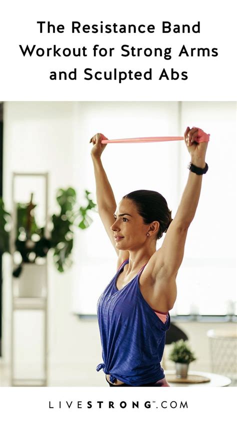 Upper abs weighted workouts 1) weight plate crunches. The Ultimate Arms and Abs Resistance Band Workout | Arm ...