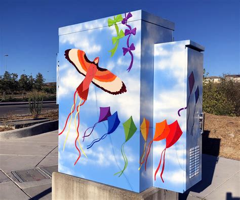 Painted Utility Box Public Artmural 28 Steps With Pictures