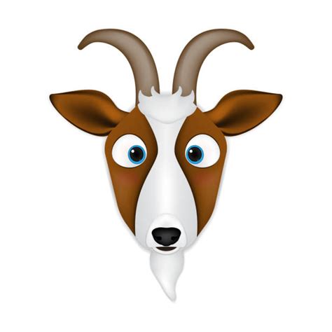 Cartoon Of A Funny Of Goats Illustrations Royalty Free Vector Graphics