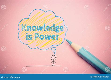 Knowledge Is Power Stock Illustration Image 57805962