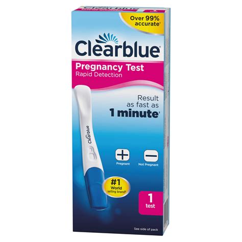 Rapid Detection Pregnancy Test Fast Results Clearblue