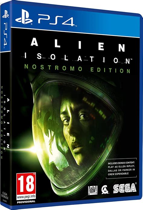 Alien Isolation Nostromo Edition Ps4 Uk Pc And Video Games